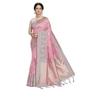 Saree under 1000 Pink